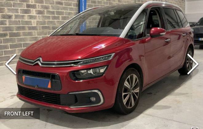 2017 Citroen C4 Grand Picasso 1.6 Blue-HDi Shine